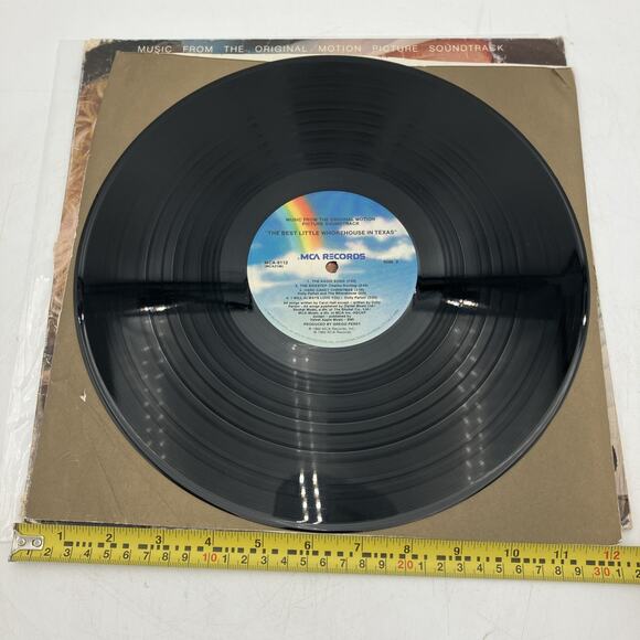 THE BEST LITTLE WHOREHOUSE IN TEXAS SOUNDTRACK DOLLY PARTON BURT REYNOLDS - Picture 8 of 8